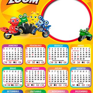 Calendário 2026 Rick Zoom PNG Arte Digital