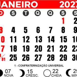 Arquivo Mini Calendário 2027 Íma de Geladeira Corel Draw CDR